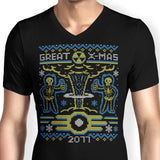 2077 Xmas - Men's V-Neck