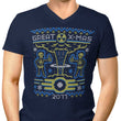 2077 Xmas - Men's V-Neck