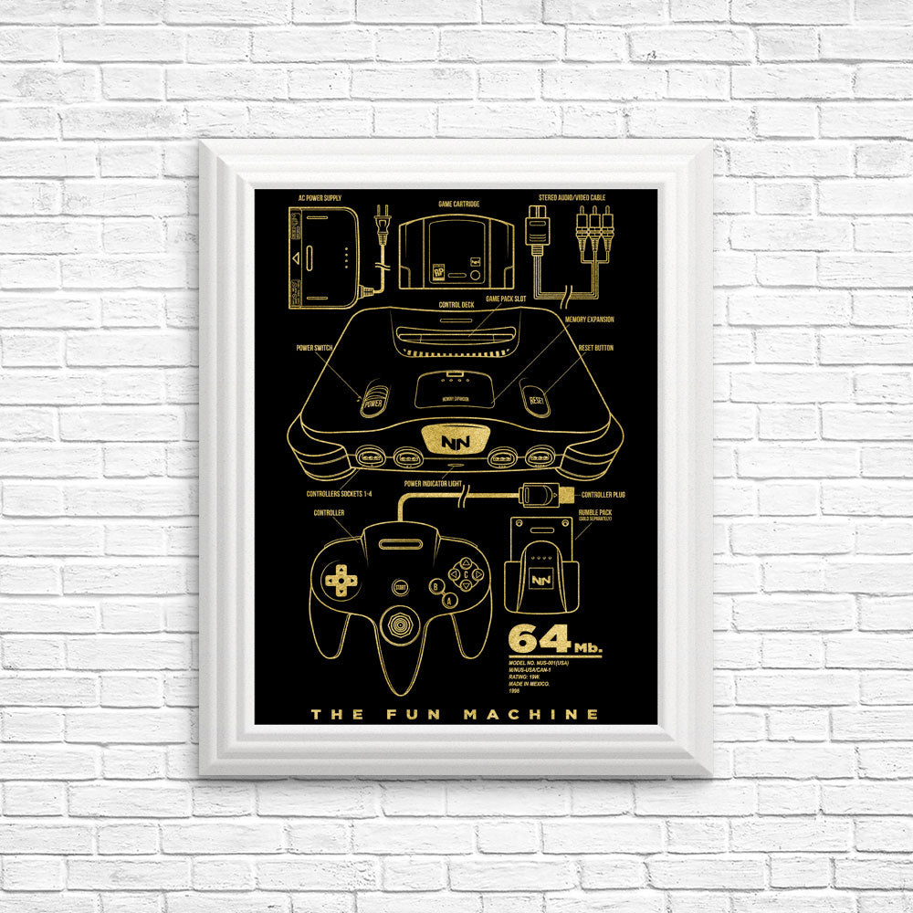 64-Bit - Posters & Prints – Once Upon a Tee