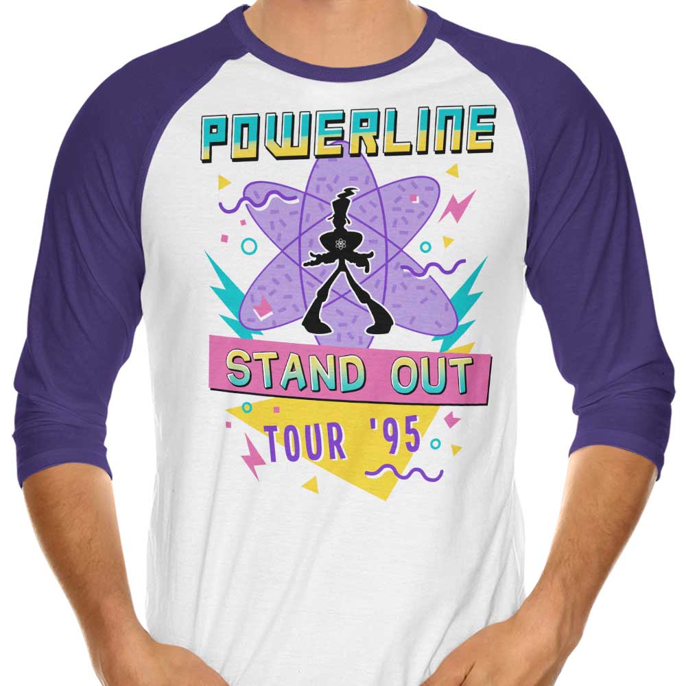 95' World Tour - 3/4 Sleeve Raglan T-Shirt