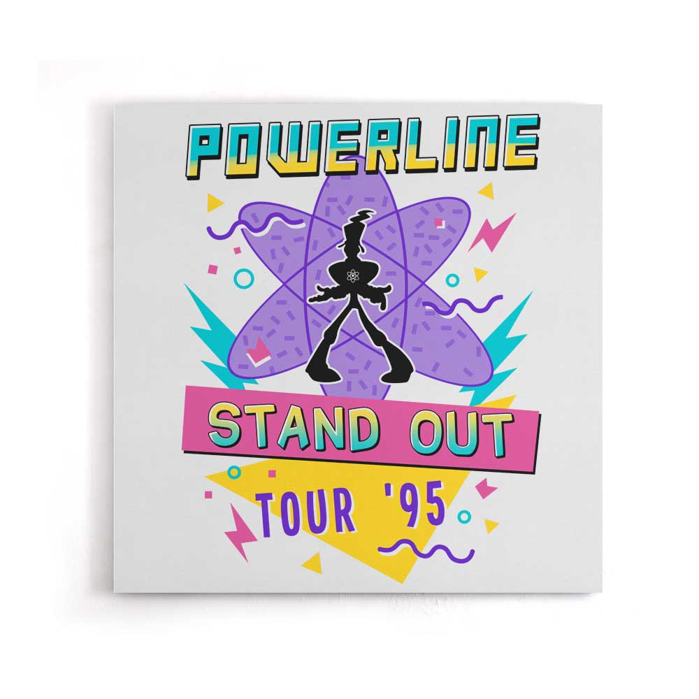 95' World Tour - Canvas Print