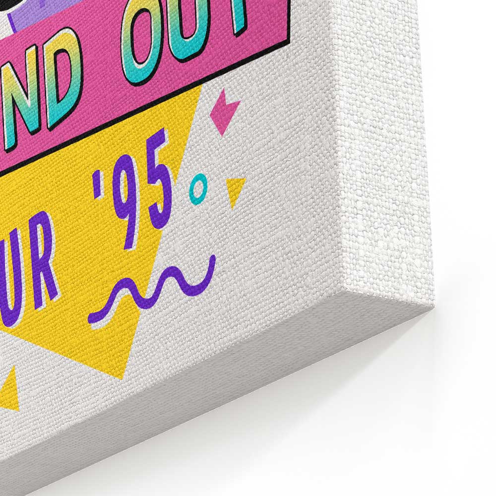 95' World Tour - Canvas Print