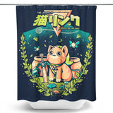 A Cat to the Past - Shower Curtain