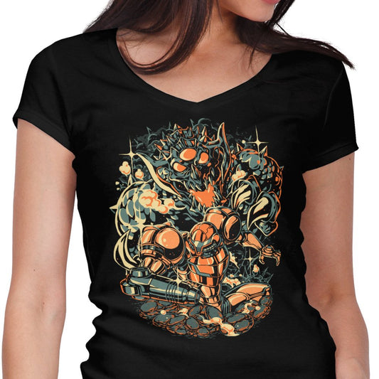 A Catastrophic Day - Women's V-Neck