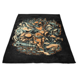 A Catastrophic Day - Fleece Blanket