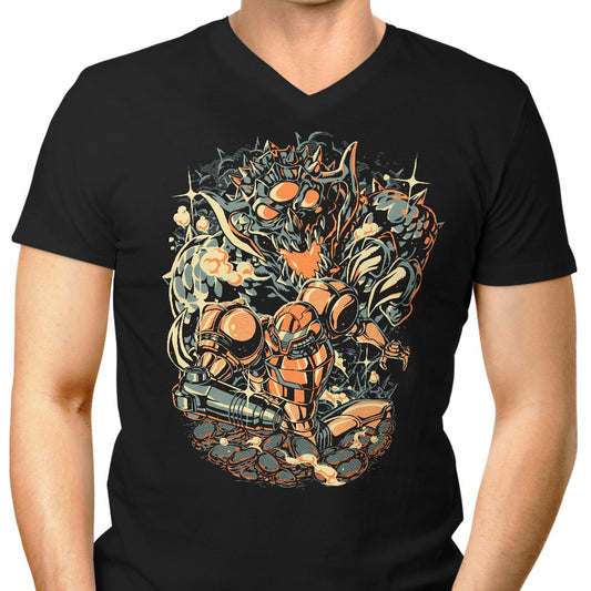 A Catastrophic Day - Men's V-Neck
