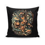 A Catastrophic Day - Throw Pillow