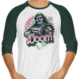 A Colorful Doom - 3/4 Sleeve Raglan T-Shirt