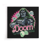 A Colorful Doom - Canvas Print