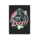 A Colorful Doom - Canvas Print