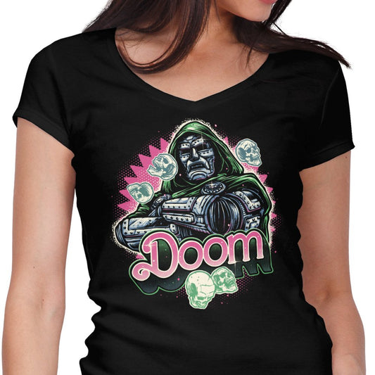A Colorful Doom - Women's V-Neck