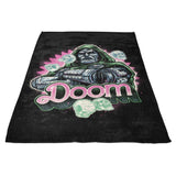 A Colorful Doom - Fleece Blanket