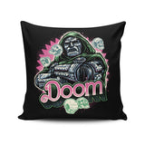 A Colorful Doom - Throw Pillow