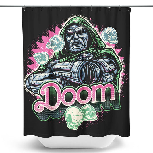 A Colorful Doom - Shower Curtain