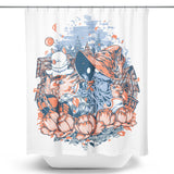 A Day of Calm - Shower Curtain