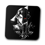 A Hero's Dark Reflection - Coasters