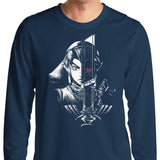 A Hero's Dark Reflection - Long Sleeve T-Shirt
