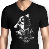 A Hero's Dark Reflection - Men's V-Neck