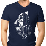 A Hero's Dark Reflection - Men's V-Neck