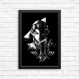 A Hero's Dark Reflection - Posters & Prints