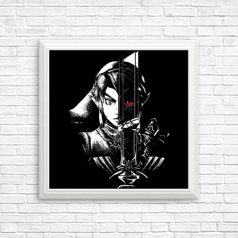 A Hero's Dark Reflection - Posters & Prints