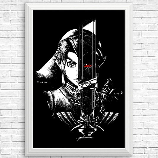 A Hero's Dark Reflection - Posters & Prints