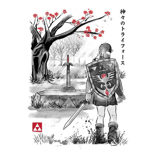 A Link to the Sumi-e - Ringer T-Shirt