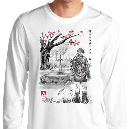 A Link to the Sumi-e - Long Sleeve T-Shirt