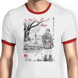 A Link to the Sumi-e - Ringer T-Shirt