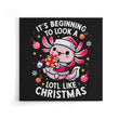 A Lotl Like Christmas - Canvas Print