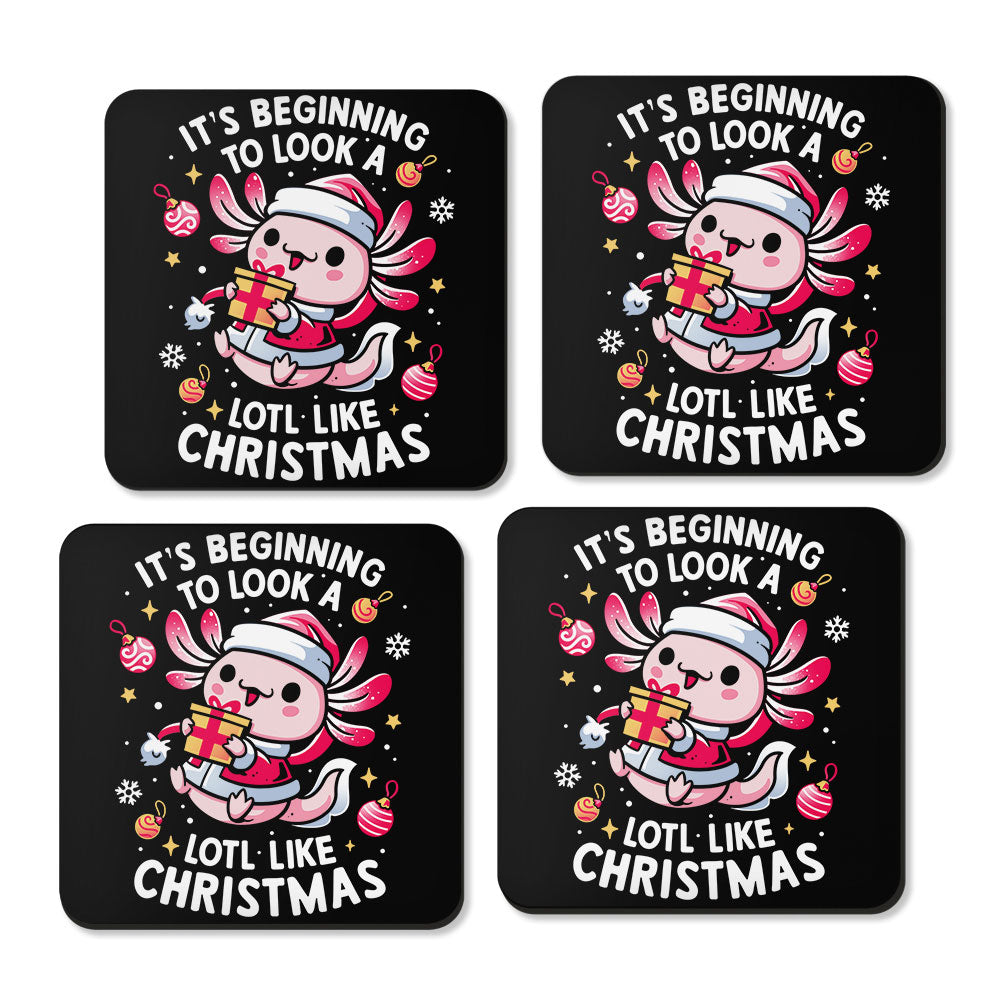 A Lotl Like Christmas - Coasters