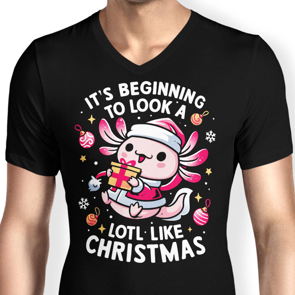 A Lotl Like Christmas - Men's V-Neck