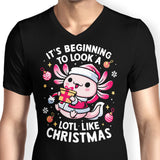 A Lotl Like Christmas - Men's V-Neck