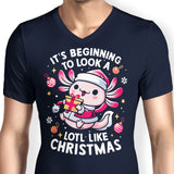 A Lotl Like Christmas - Men's V-Neck