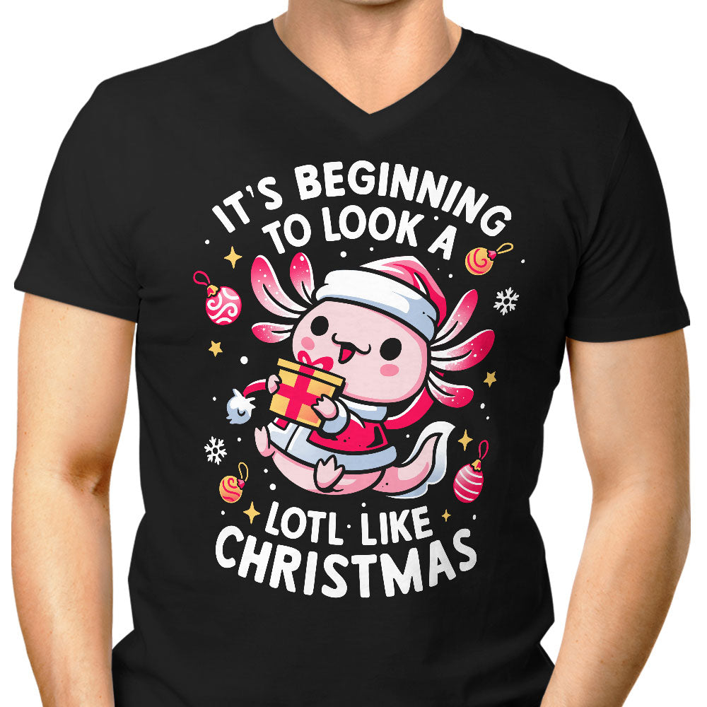 A Lotl Like Christmas - Men's V-Neck