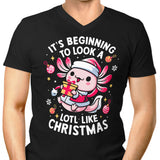 A Lotl Like Christmas - Men's V-Neck