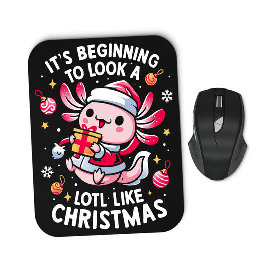 A Lotl Like Christmas - Mousepad