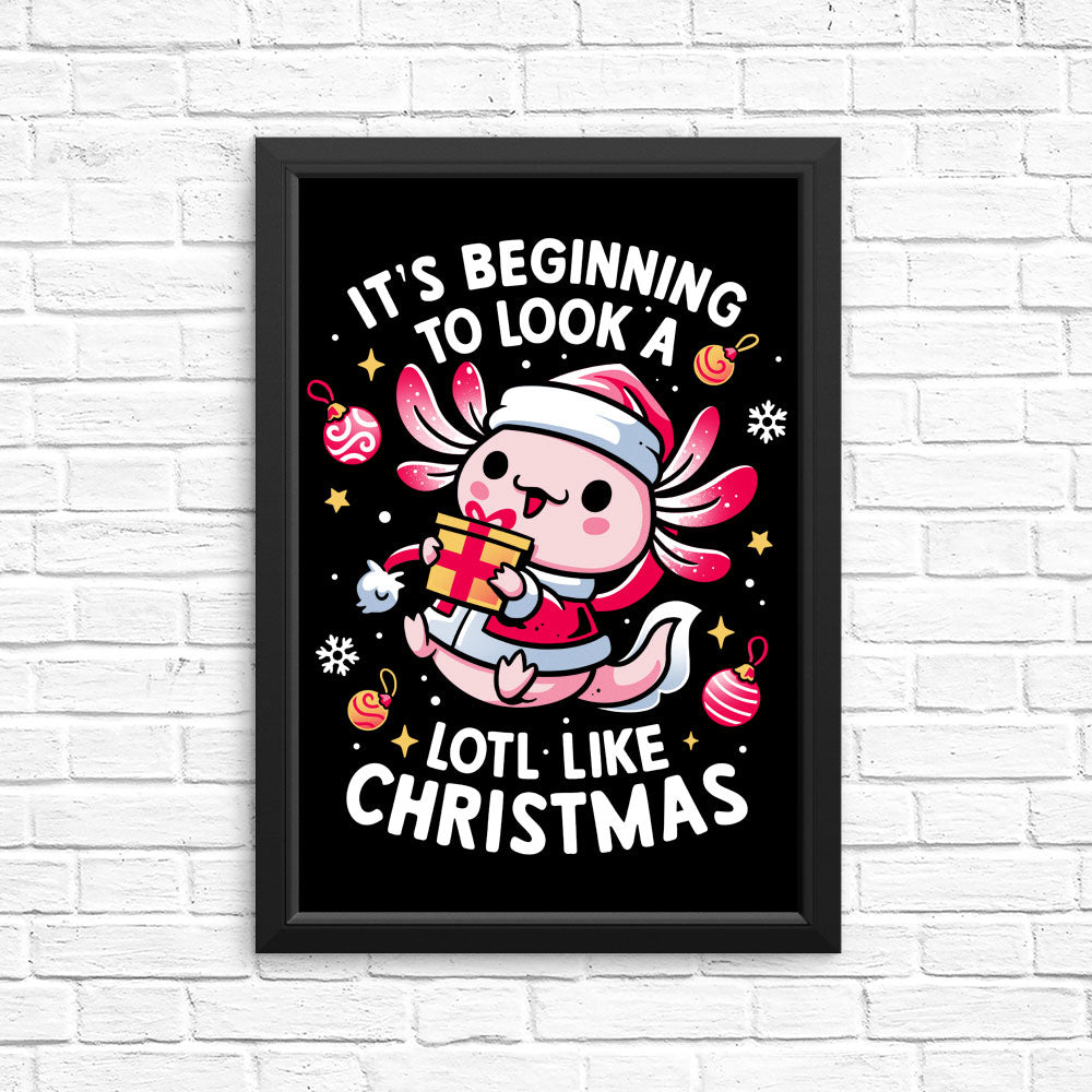 A Lotl Like Christmas - Posters & Prints