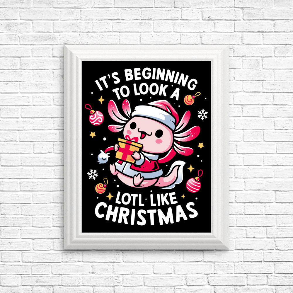 A Lotl Like Christmas - Posters & Prints