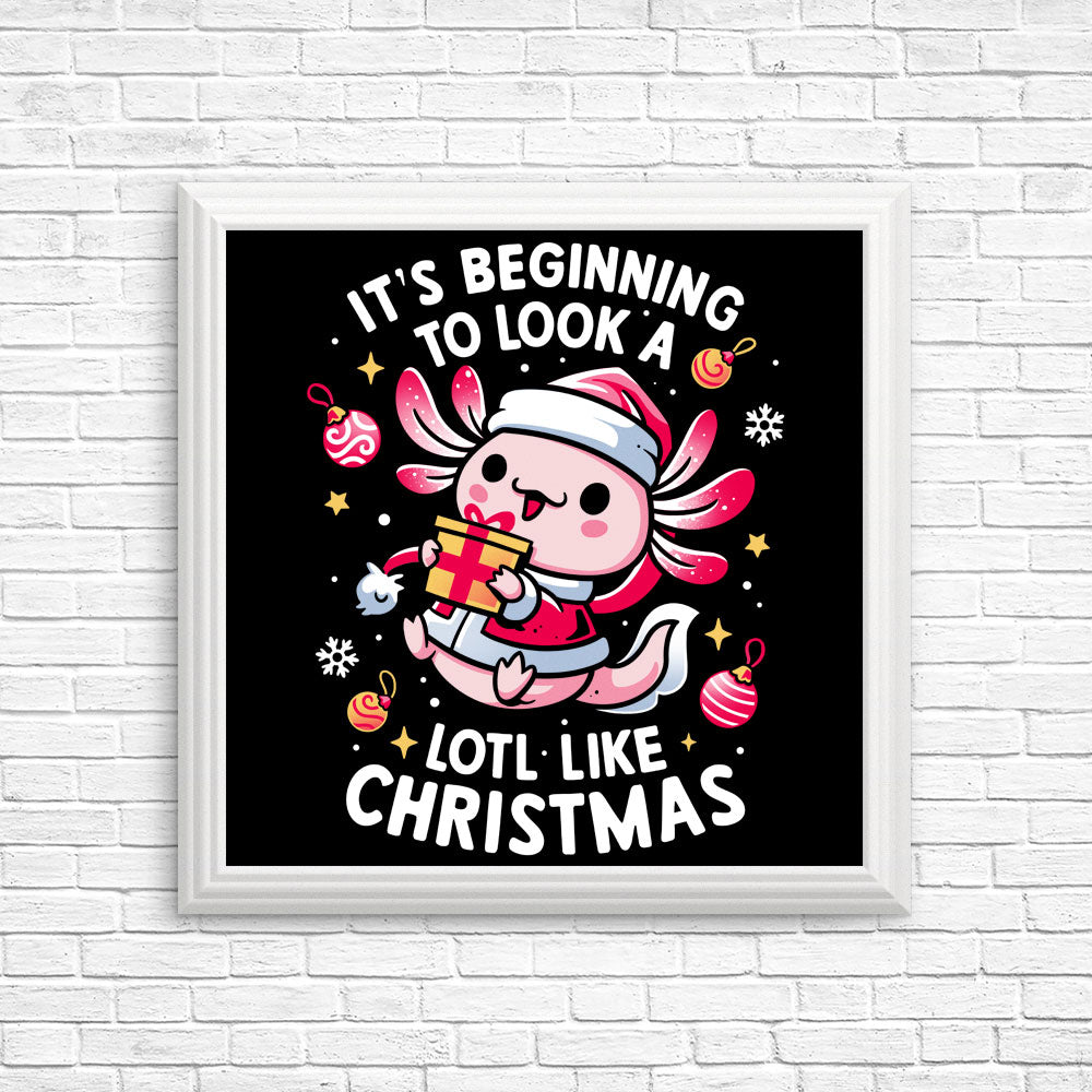 A Lotl Like Christmas - Posters & Prints