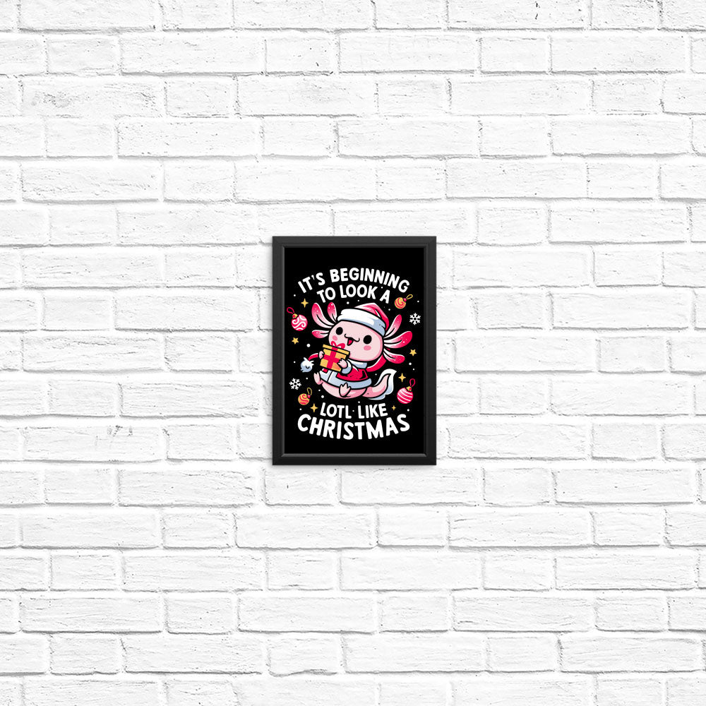 A Lotl Like Christmas - Posters & Prints