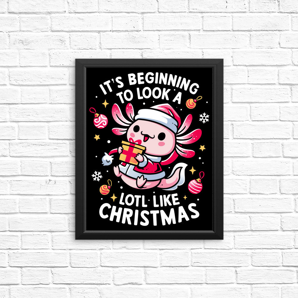 A Lotl Like Christmas - Posters & Prints