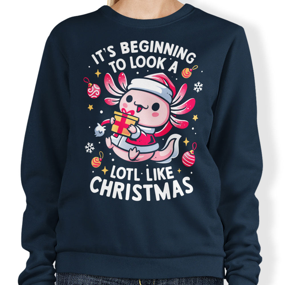 A Lotl Like Christmas - Sweatshirt