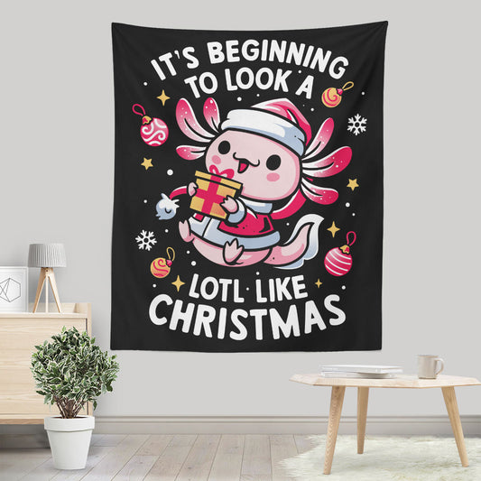A Lotl Like Christmas - Wall Tapestry