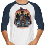 A Night of Witchcraft - 3/4 Sleeve Raglan T-Shirt