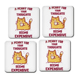 A Penny Seems Expensive - Coasters