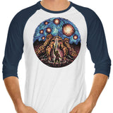 A Starry Universe - 3/4 Sleeve Raglan T-Shirt
