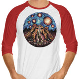 A Starry Universe - 3/4 Sleeve Raglan T-Shirt