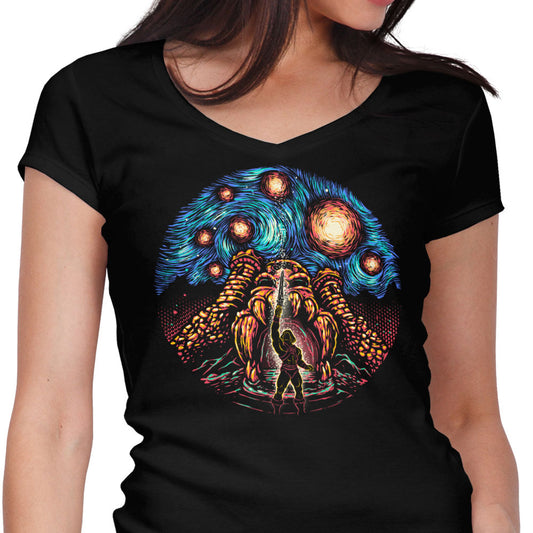 A Starry Universe - Women's V-Neck