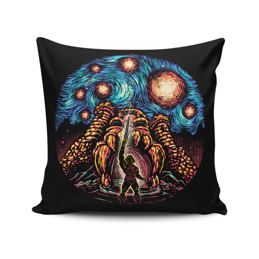 A Starry Universe - Throw Pillow
